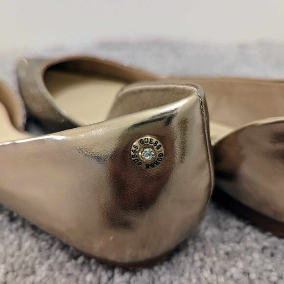 Guess Golden Glitter Flats (size 6.5) - Picture 6 of 6